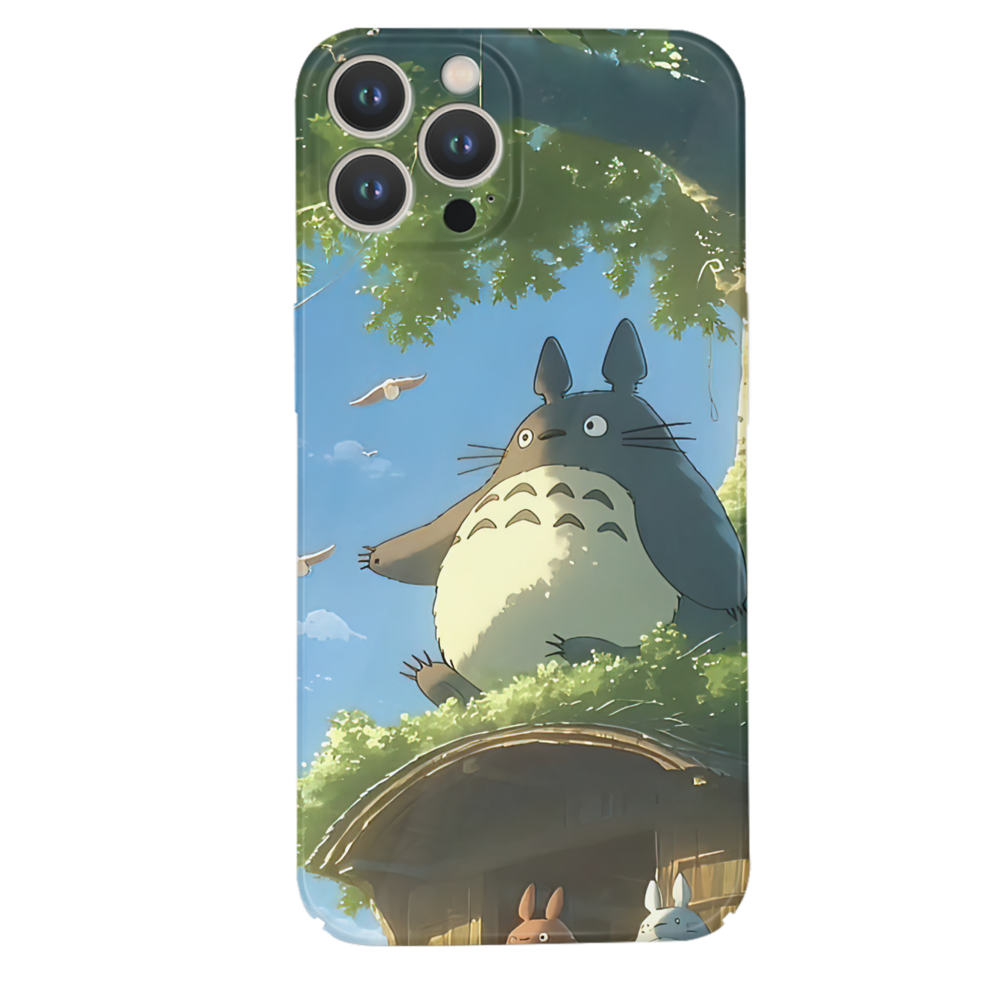 （画像用） となりのトトロ 草壁メイ 草壁サツキ My Neighbor Totoro Satsuki Kusakabe Mei Kusakabe 【iPhone 14シリーズ対応】ハードケース